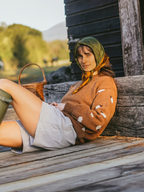 Sweater Pastora Café - Envíos desde LUNES 15 de junio