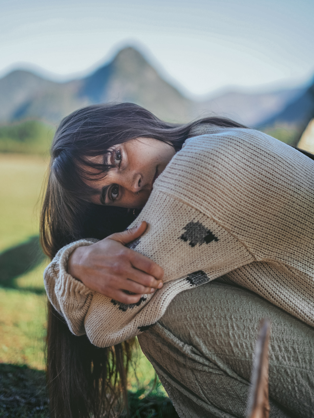 Sweater Pastora Beige - Envíos desde LUNES 15 de junio