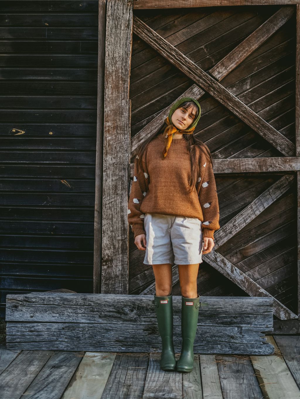 Sweater Pastora Café - Envíos desde LUNES 15 de junio