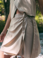Falda Prado Beige