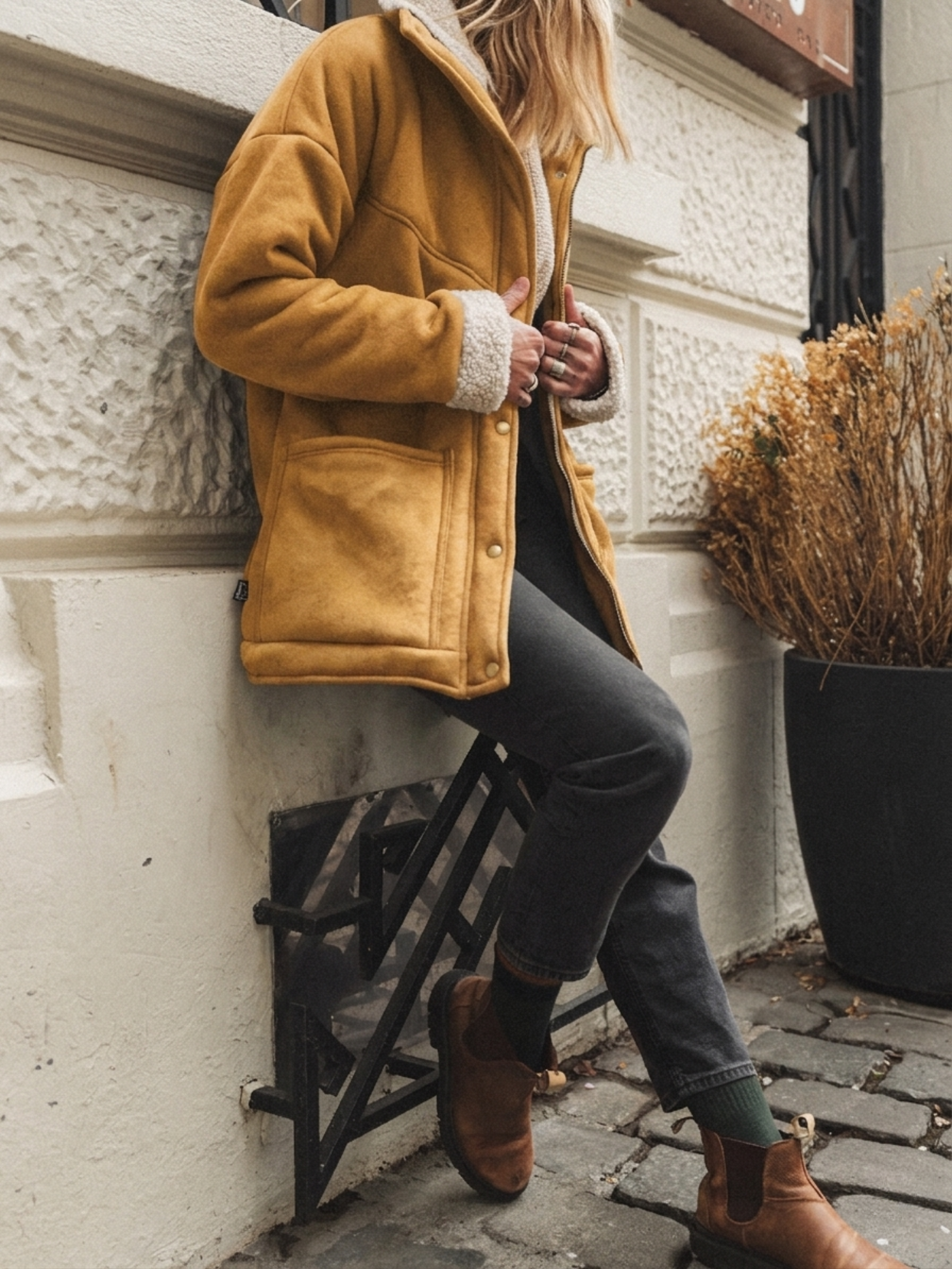 Ember Jacket Camel Claro