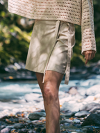 Falda Prado Beige