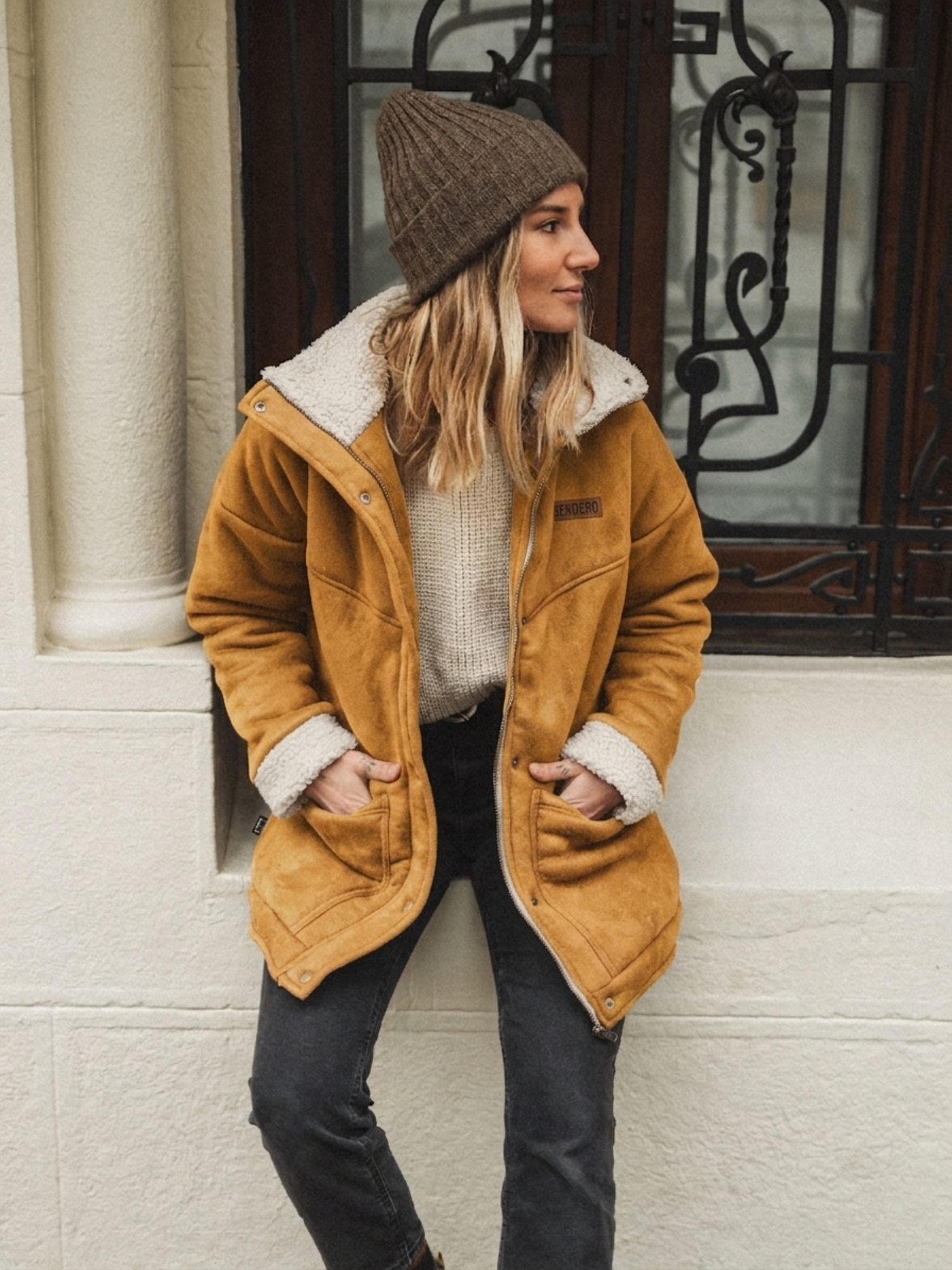 Ember Jacket Camel Claro