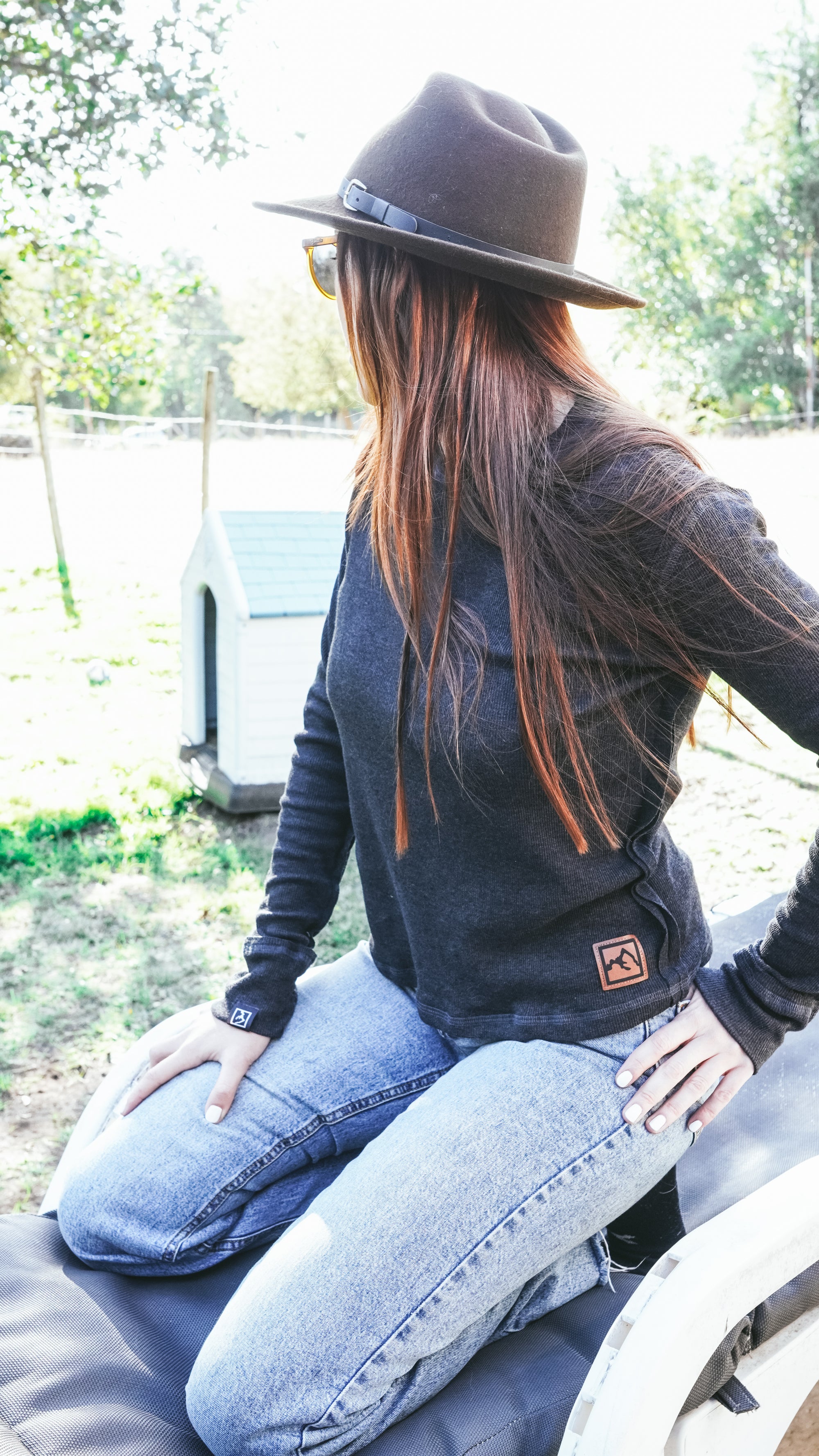 Polera Kansas manga larga