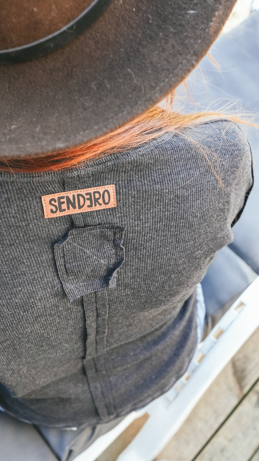 Polera Kansas manga larga